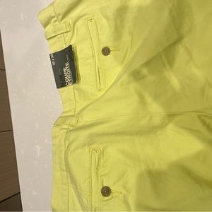 Men yellow pants 32/32 Joe , new with tag